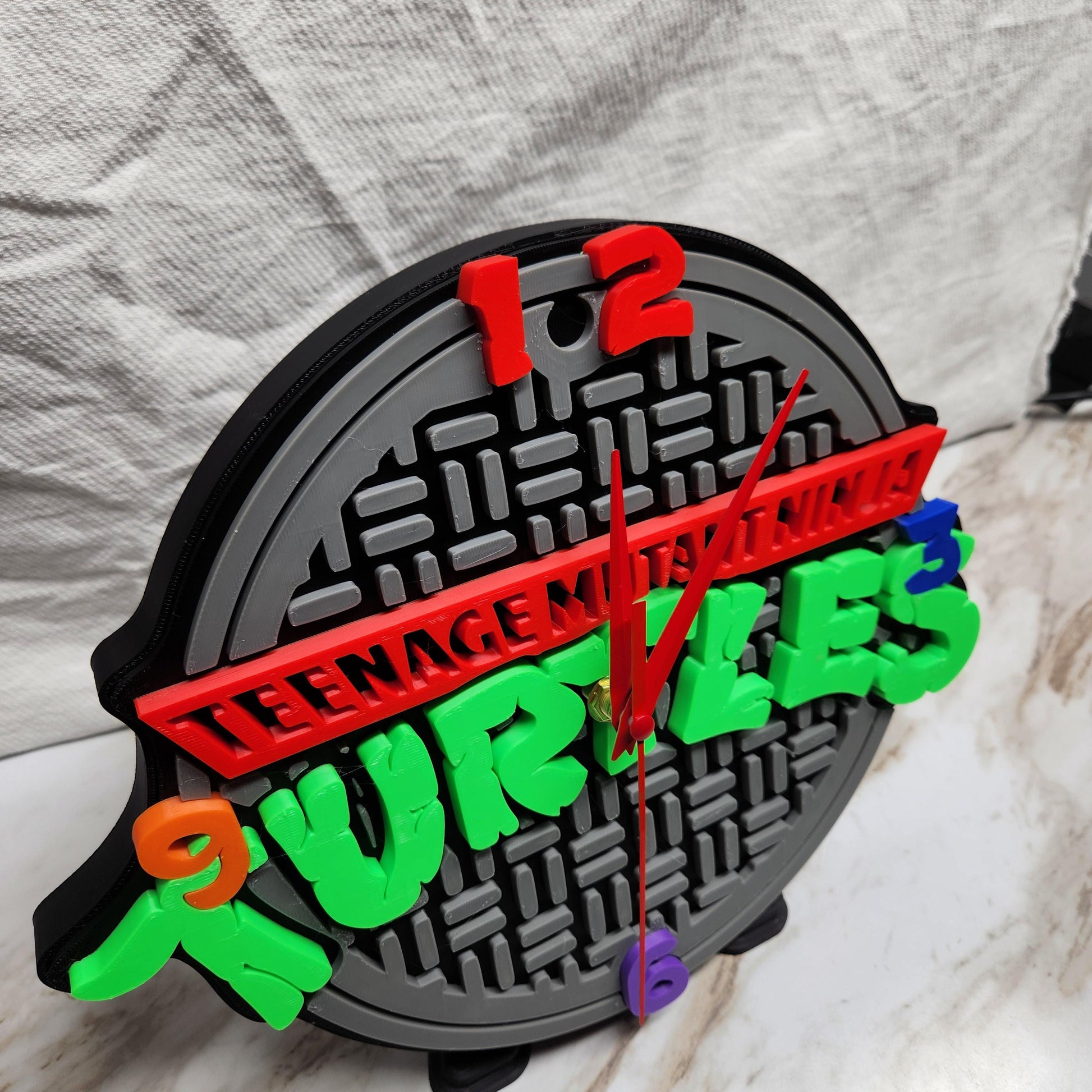 TMNT Wall Clock