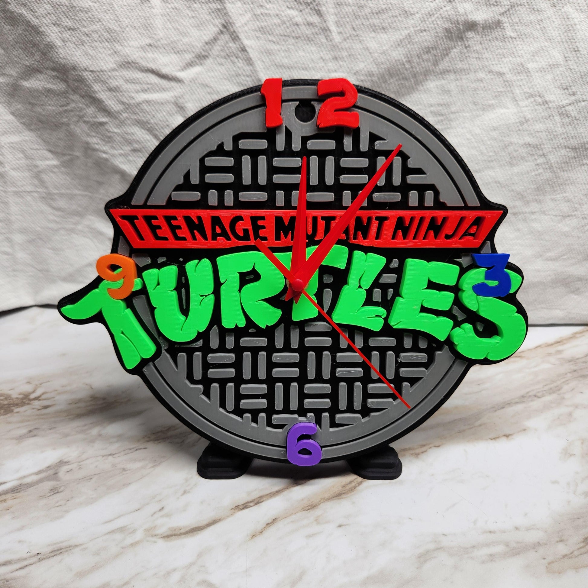 TMNT Wall Clock