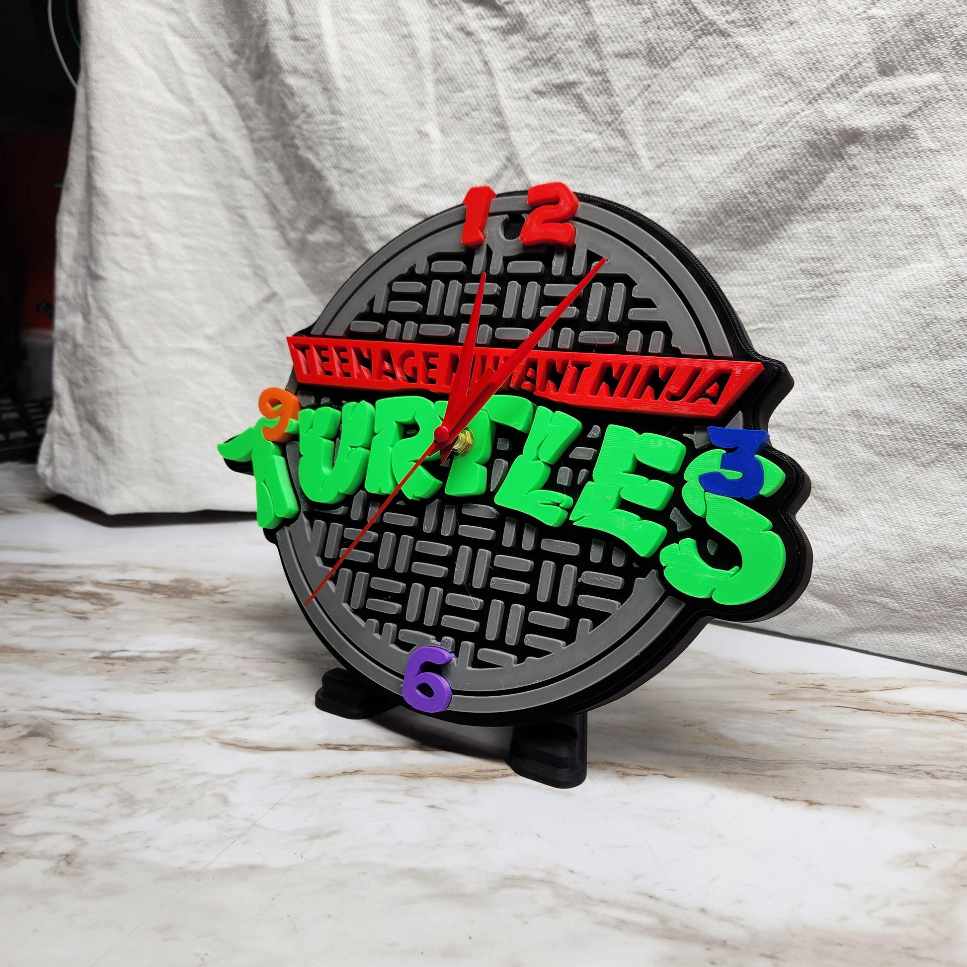 TMNT Wall Clock
