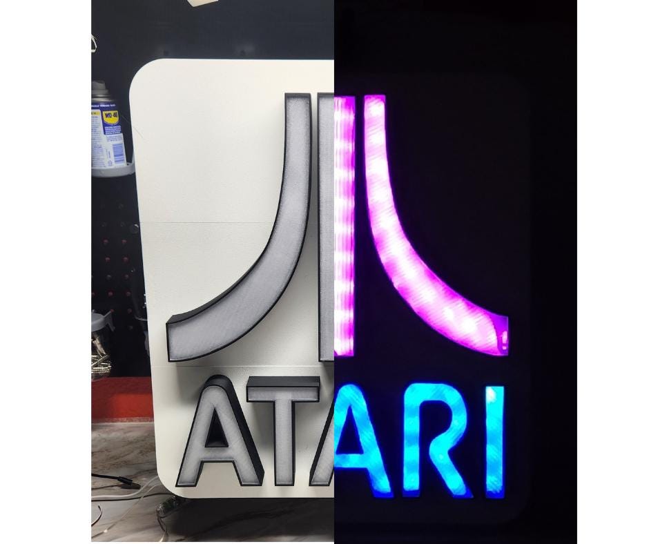 Atari Wall Light - Large