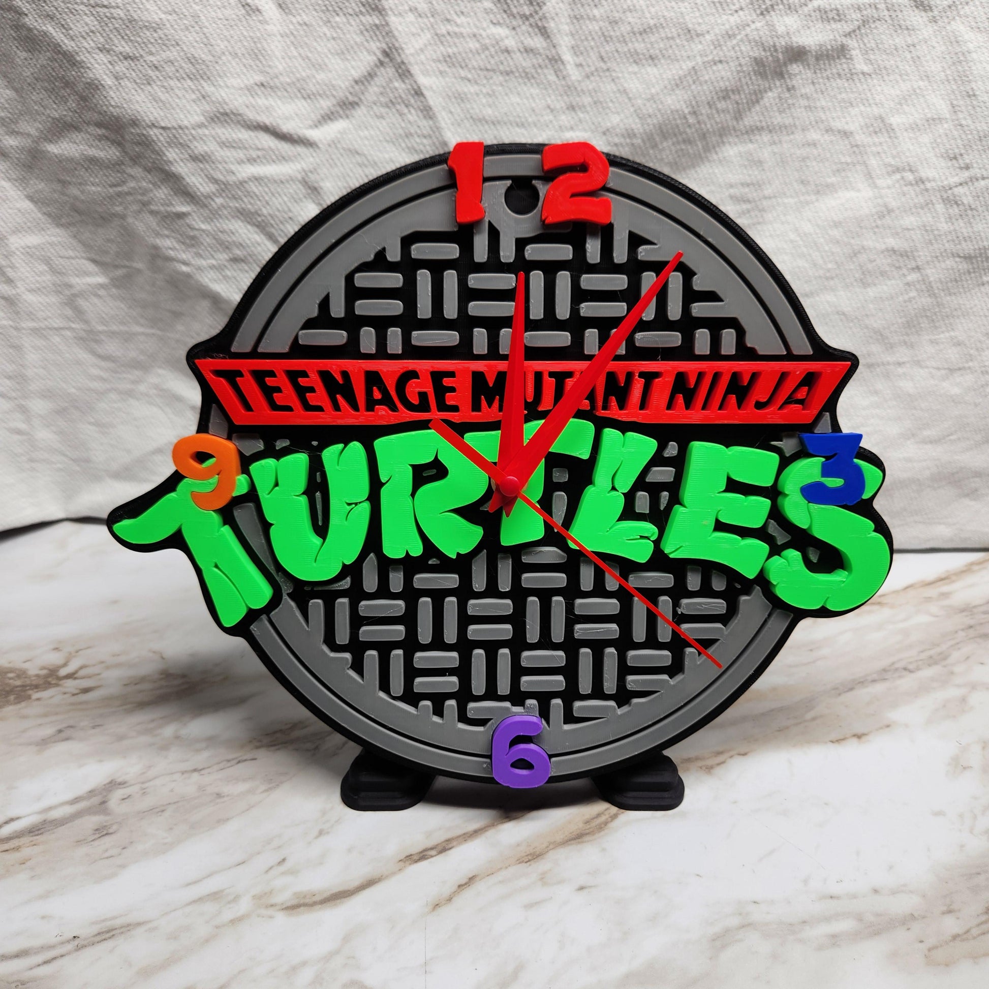 TMNT Wall Clock