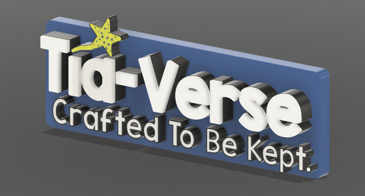 Custom "Tia-Verse" Light/Sign