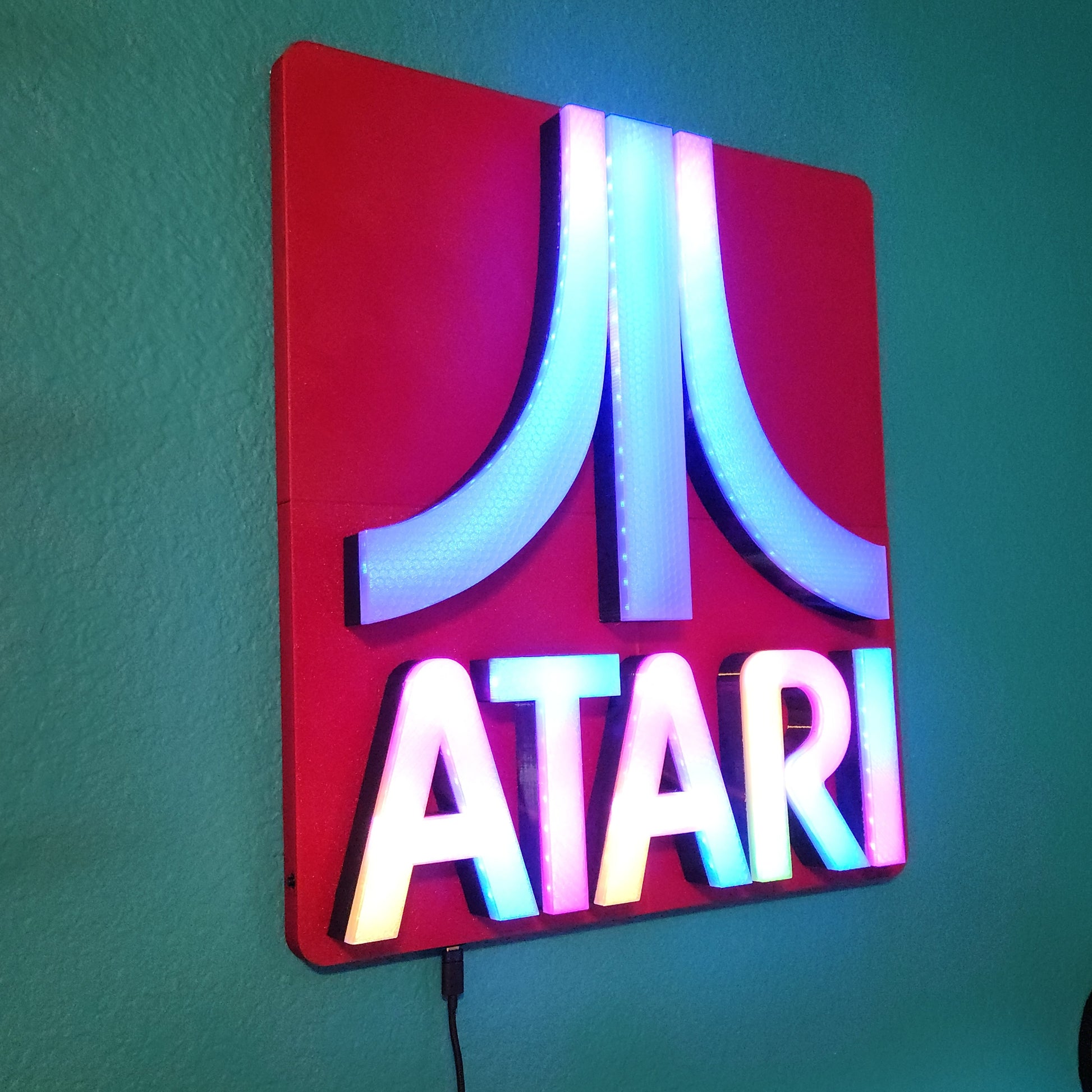 Atari LED Light Sign