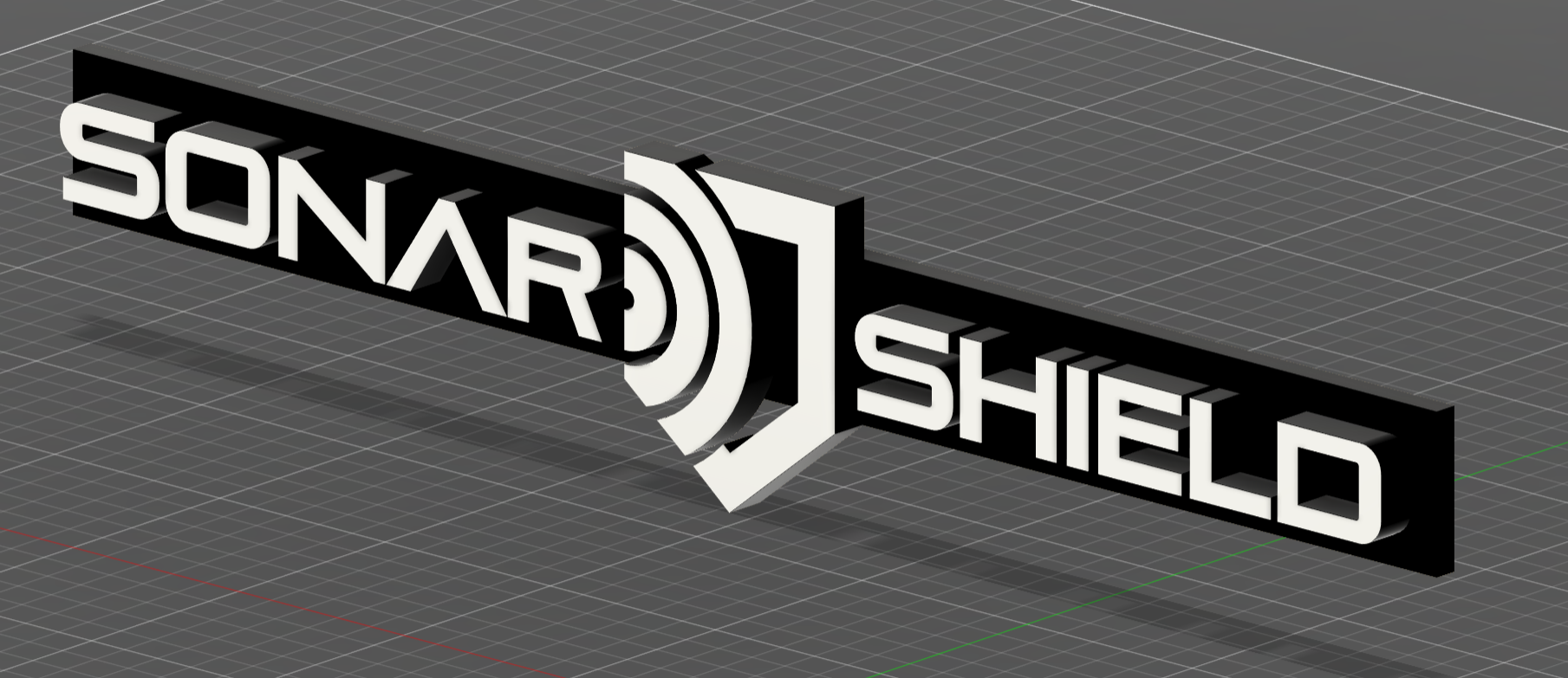 Sonic Shield Custom Sign
