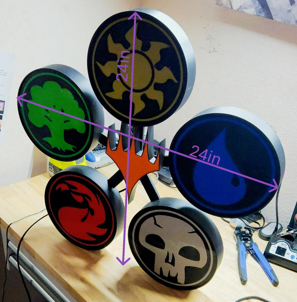 Magic The Gathering Wall Light - Large