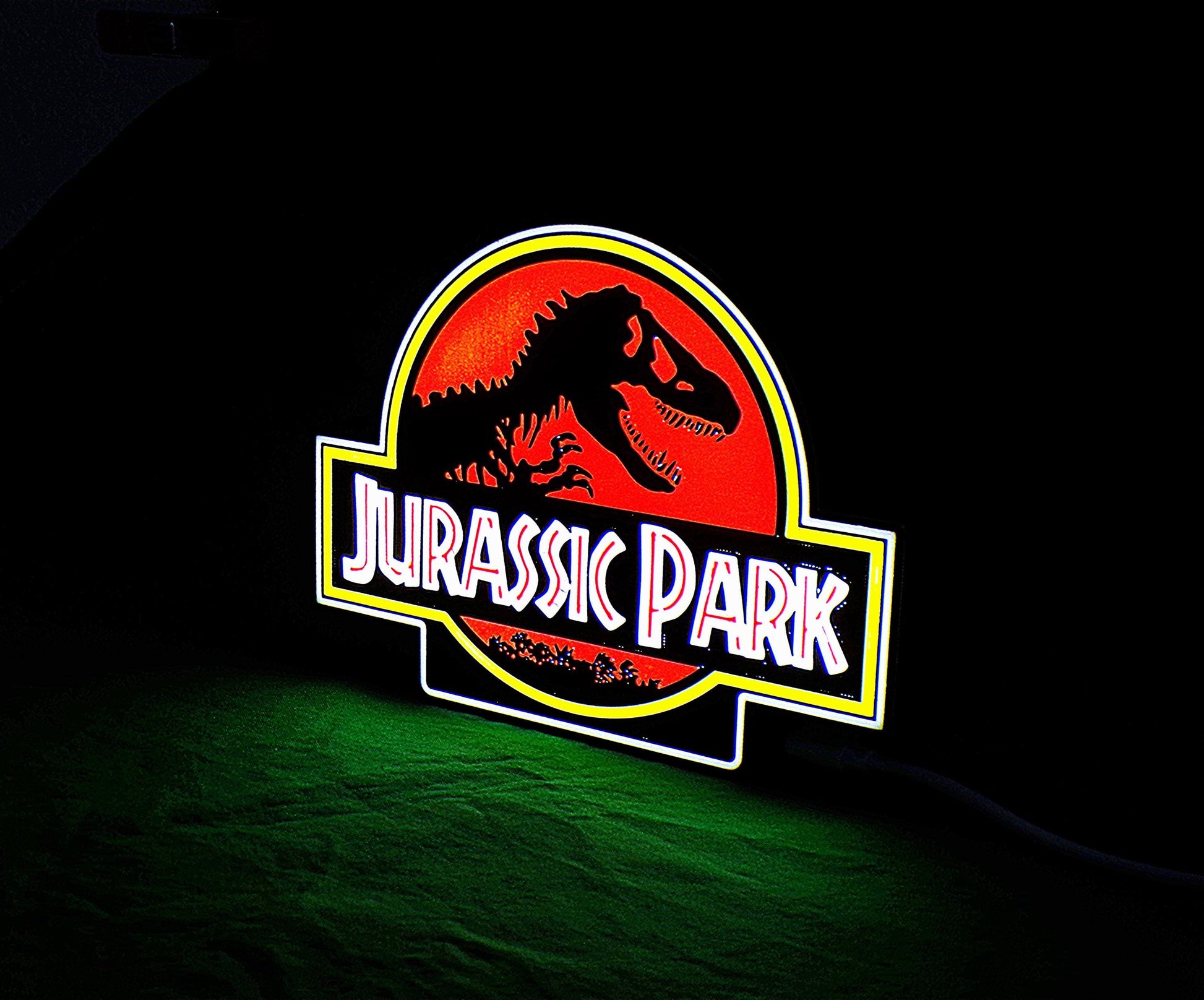 Jurassic Park Light: T-Rex Movie Night Light, Dinosaur Decor