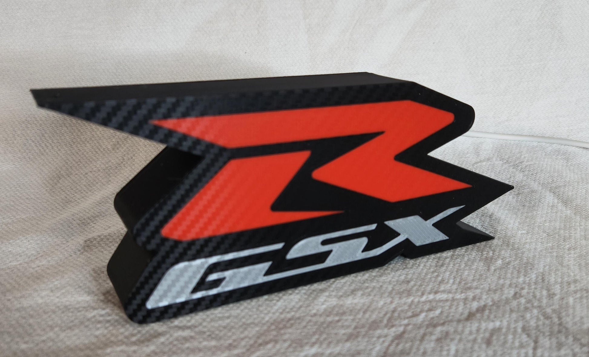 Suzuki GSX-R 3D-Printed LED Lightbox - Illuminate Your Passion!