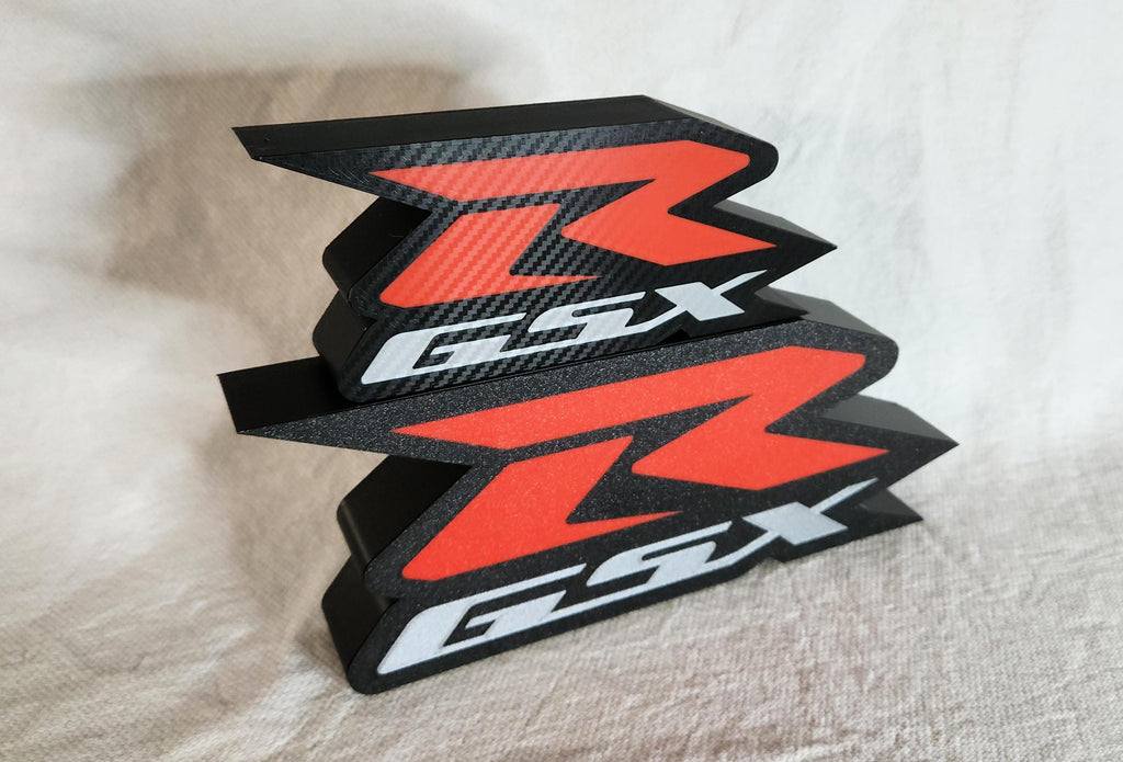 Suzuki GSX-R 3D-Printed LED Lightbox - Illuminate Your Passion!