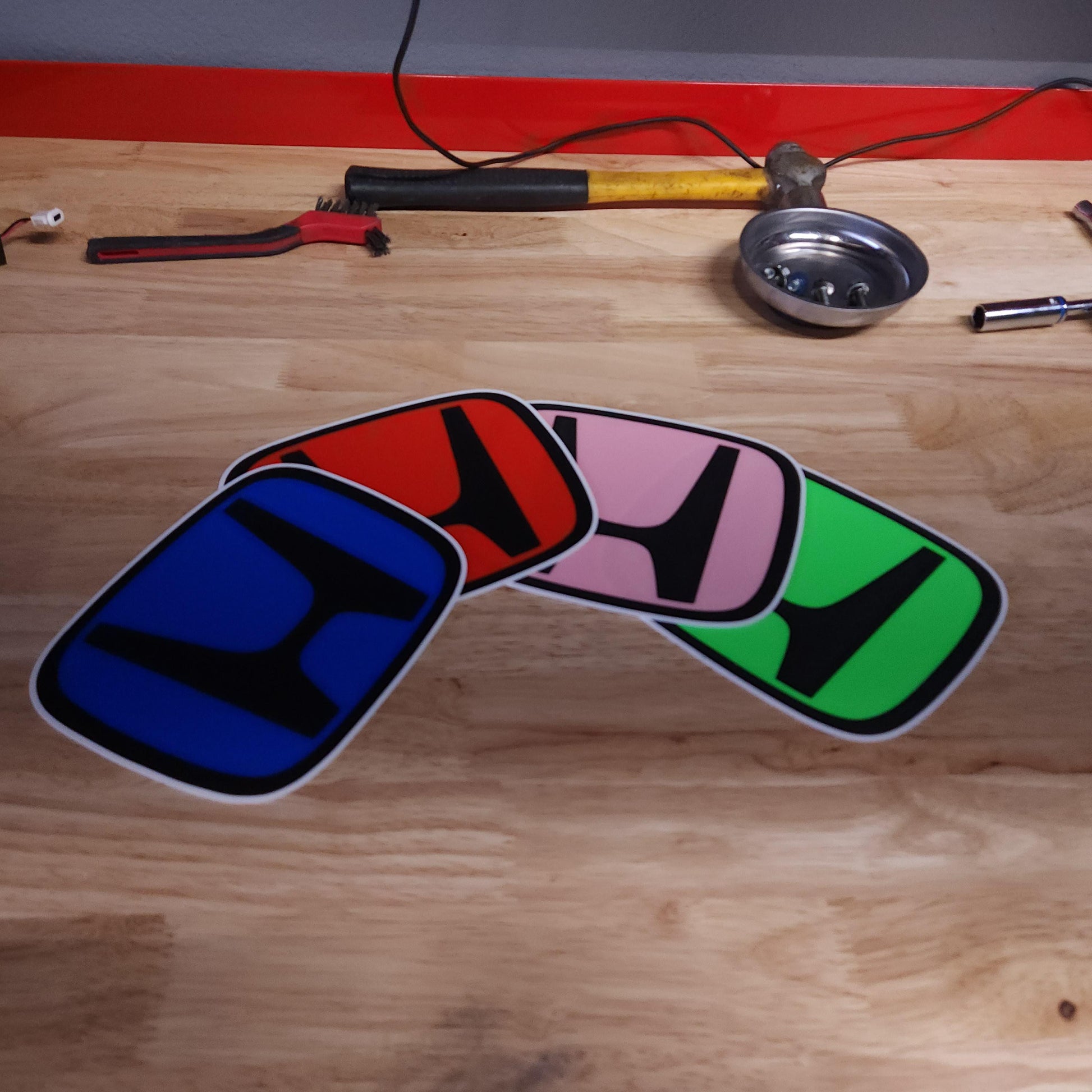 Honda Fans Custom Color- Unique Car Decor & Automotive Gift for Enthusiasts