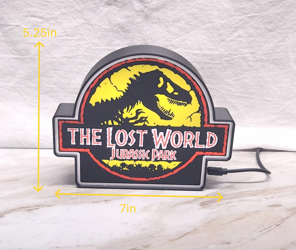 Jurassic Park Lightbox: The Lost World Dinosaur LED Night Lamp