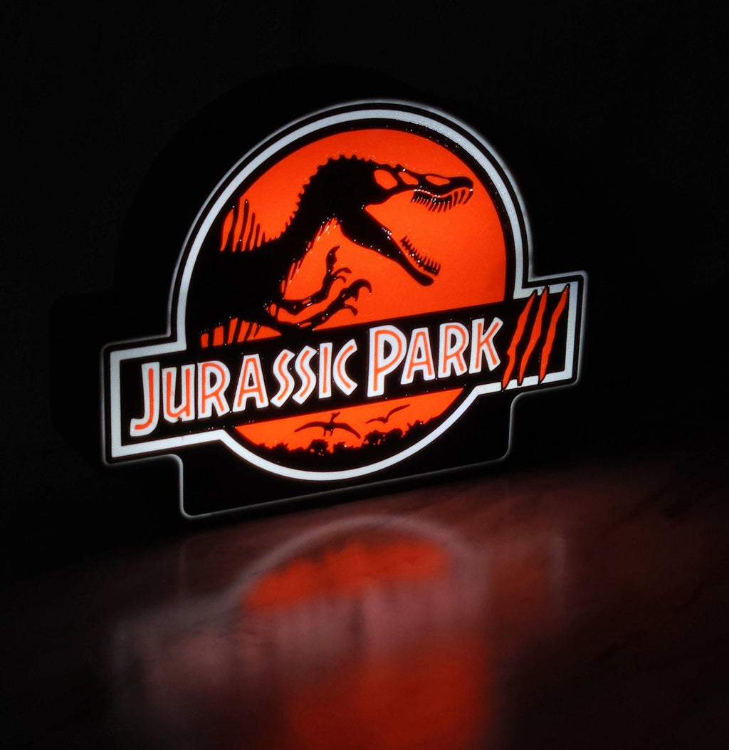Jurassic Park III Lightbox: Dinosaur Movie LED Night Light