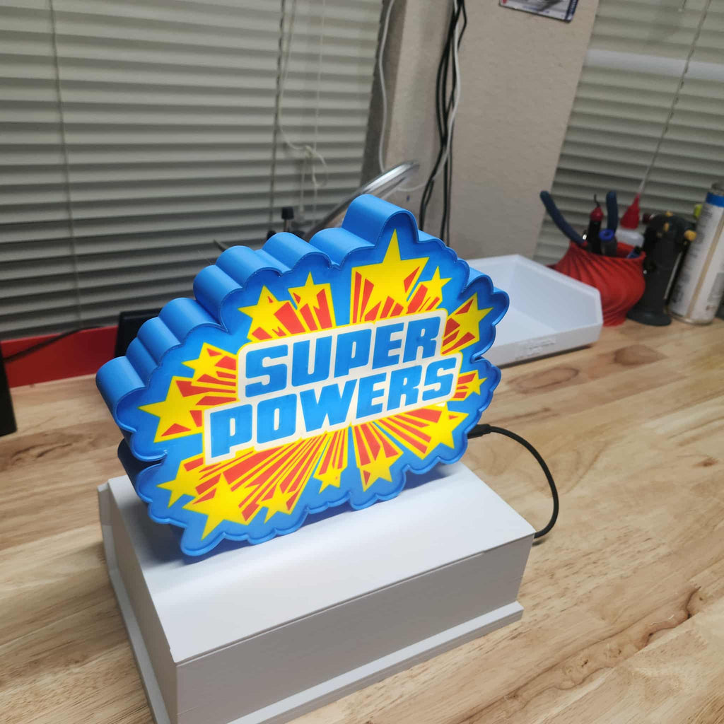 Kenner Super Powers - Lightbox