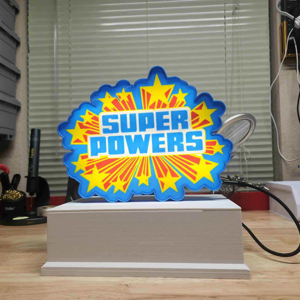 Kenner Super Powers - Lightbox