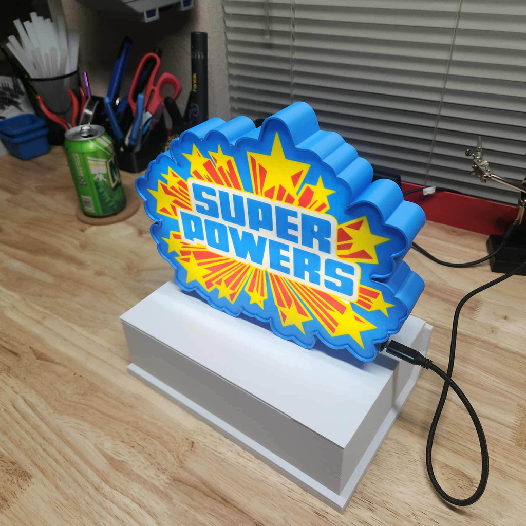 Kenner Super Powers - Lightbox