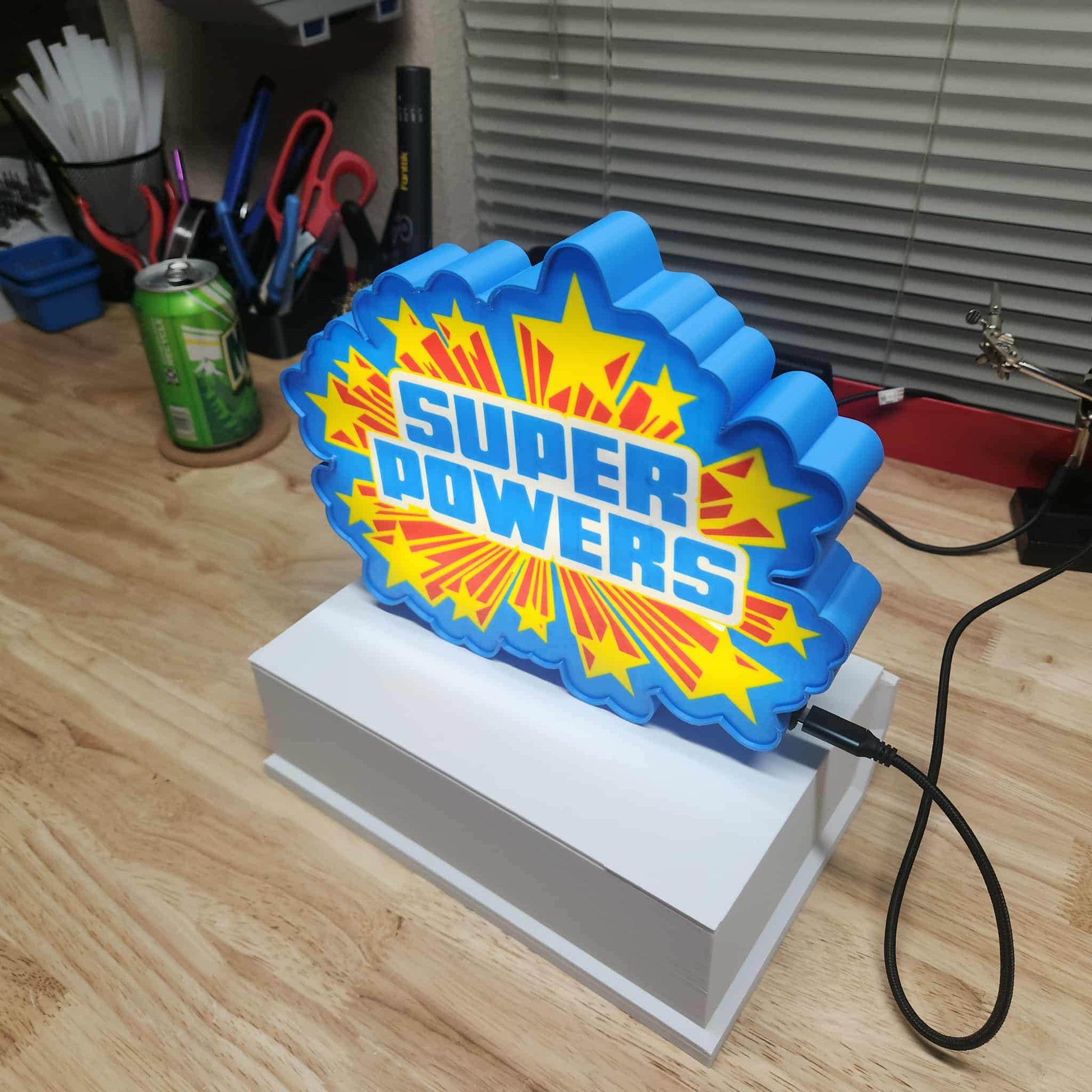 Kenner Super Powers - Lightbox