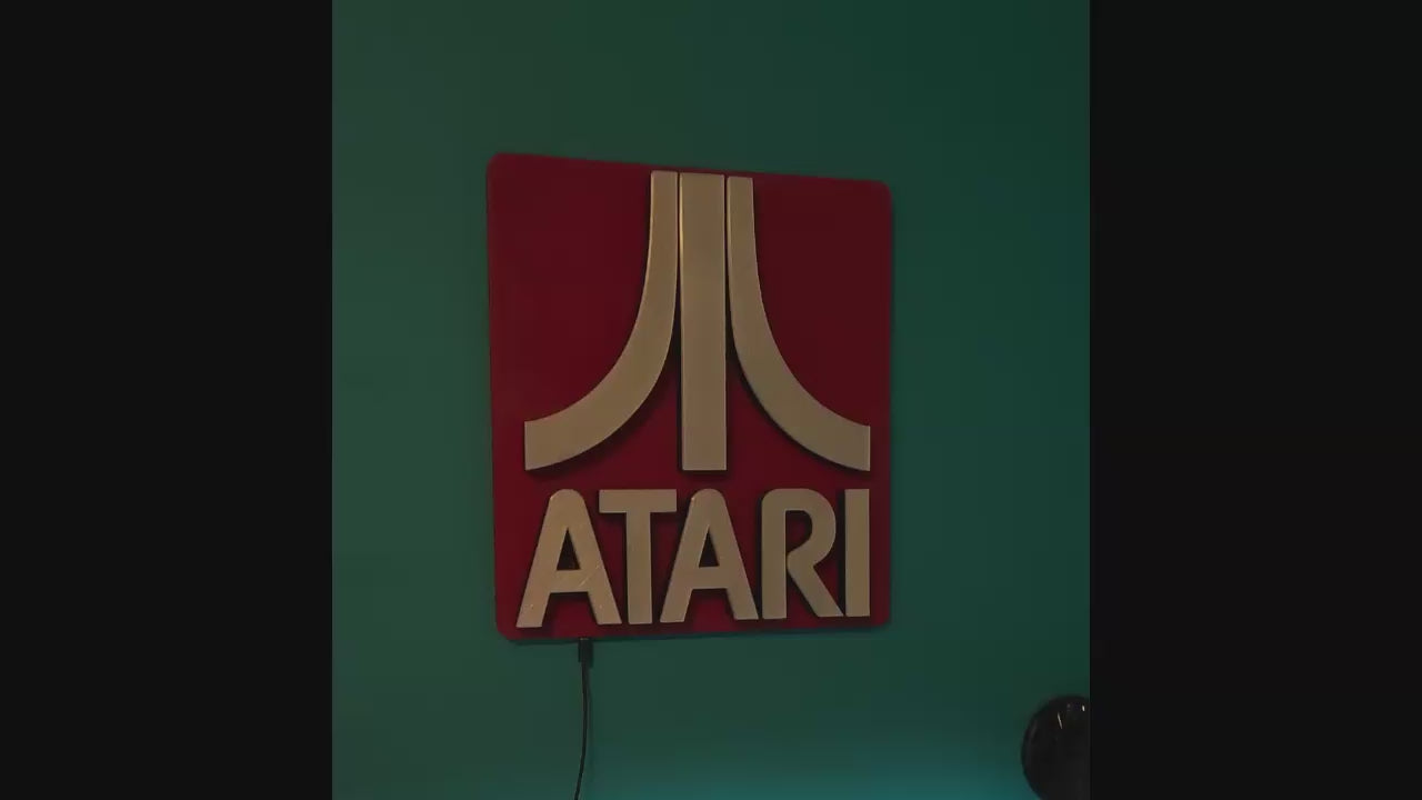 Atari LED Light Sign