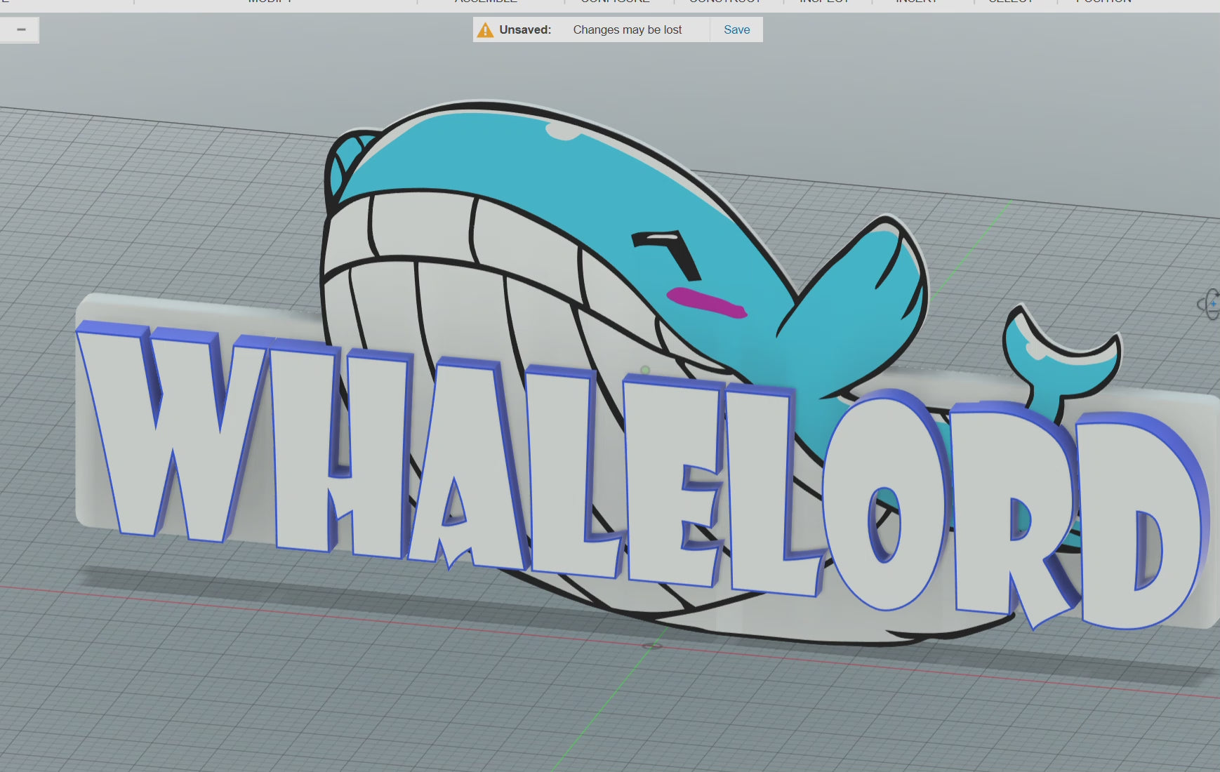 Walelord Custom Light/Sign